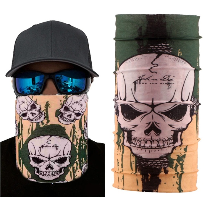 Motorcu Boyunluk Baf Buff Bandana 25x48 cm Model 5 (4549)