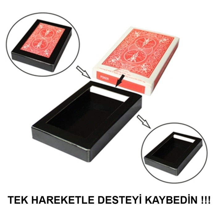 Sihirli Kaybolan Deste Oyun Kağıdı İlizyon Oyunu Kaybolan Kart (4549)