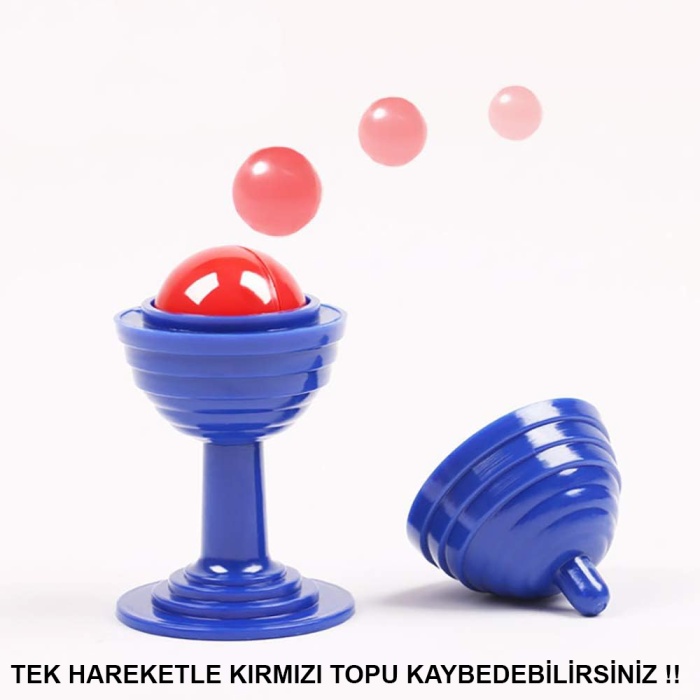 Sihirli Mavi Renk Kupa Oyunu Top Kaybeden Gizemli Kupa (4549)