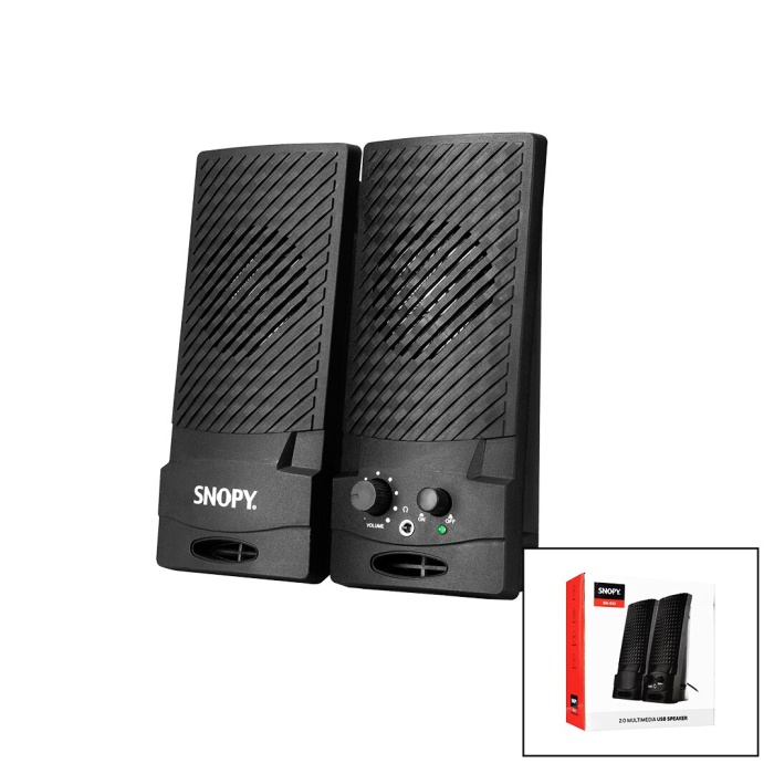 SNOPY SN-510 USB 2.0 MULTİMEDYA 1+1 HOPARLÖR SPEAKER SET 4W (4549)