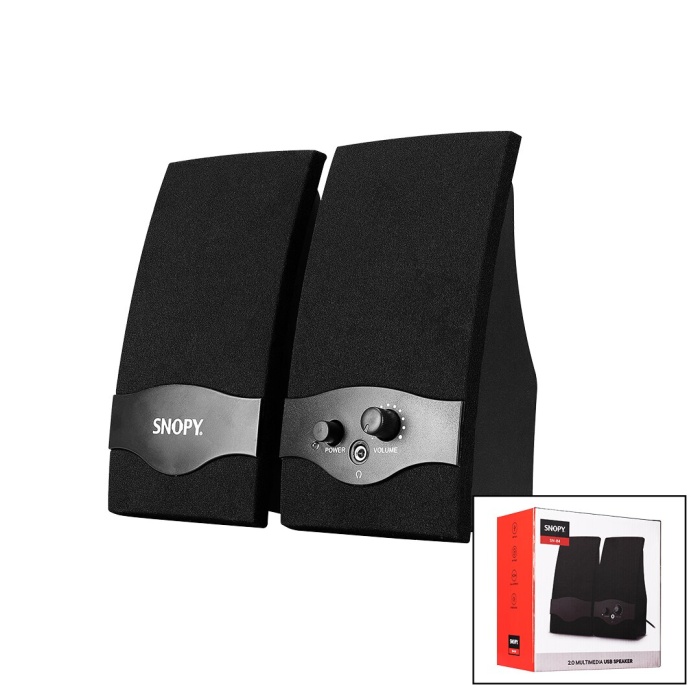 SNOPY SN-84 USB 2.0 MULTİMEDYA 1+1 HOPARLÖR SPEAKAER SET 4W (4549)