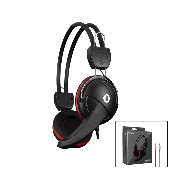 SNOPY SN-88A GAMİNG OYUNCU KULAKLIK YANDAN MİKROFON  1.8MT İPLİ KABLO (4549)