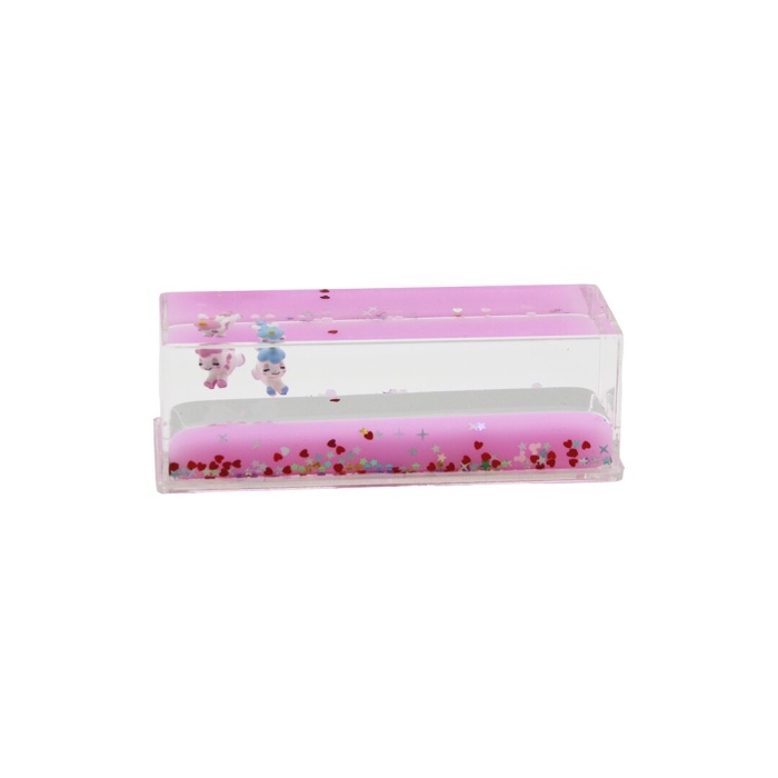 PEMBE SU HAYVAN - YILDIZ D.GEN MİKA YÜZEN BATMAYAN DEKORATİF BİBLO AKVARYUM4.7X13.6X4.5CM (4549)