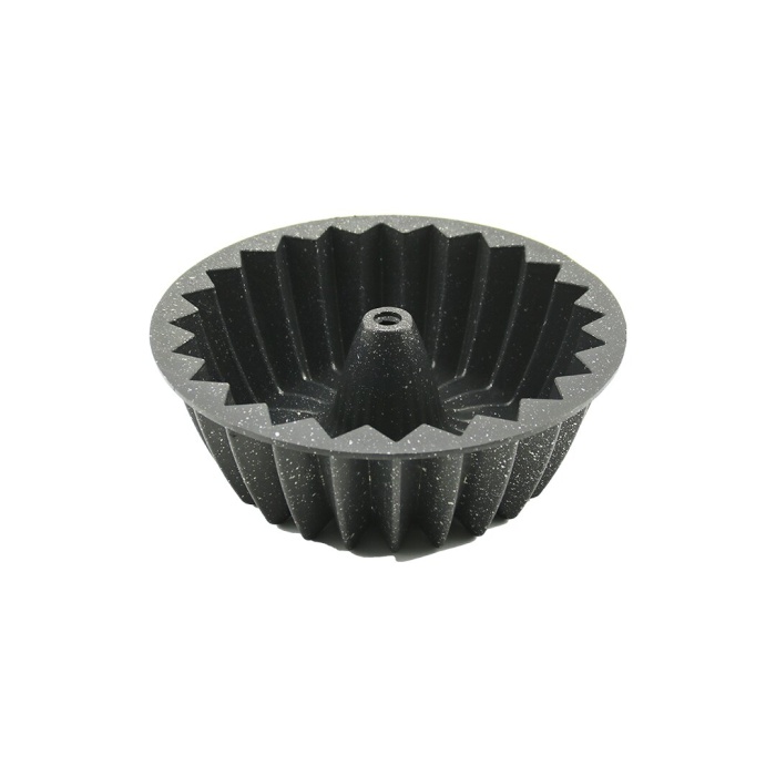 YILDIZ MODEL   DÖKÜM   GÖBEKLİ  KEK KALIP  ÇAP: 26CM  - DERİNLİK: 9CM (4549)