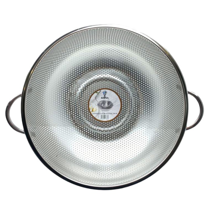 METAL KULPLU ÇELİK TEL SEPET SÜZGEÇ 29CM (4549)