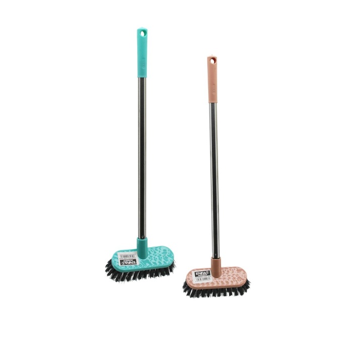 MİNİ TEMİZLİK FIRÇASI  ORTA SERT KILLAR   METAL SAPLI=40CM - 4.5X12.5CM (4549)