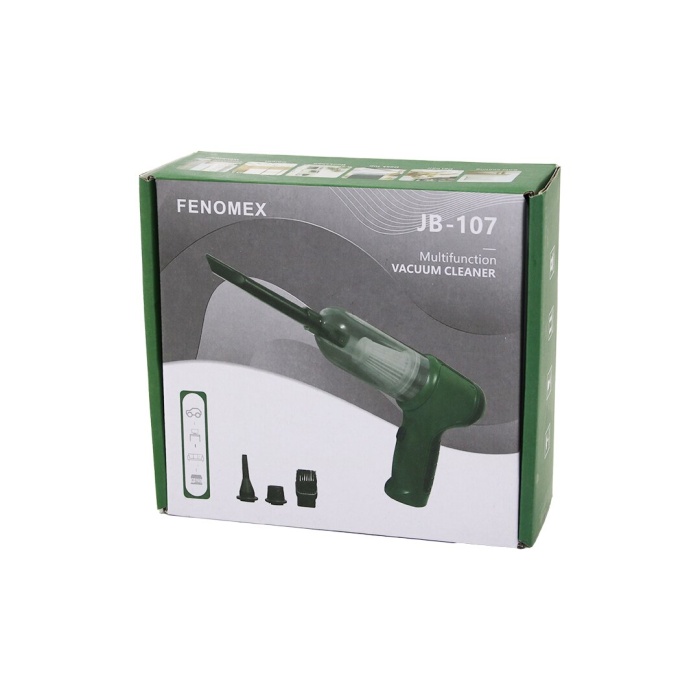 3IN1 ÇEKME - ÜFLEME OTO - ARAÇ - EV EL TİPİ SÜPÜRGE USB ŞARJ MİNİ - TAŞINABİLİR0.4LT - 120W JB-107 (4549)