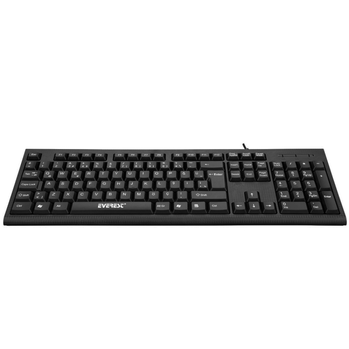 EVEREST KB-871U SİYAH USB STANDART Q KLAVYE (4549)