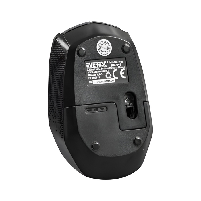 EVEREST KM-218 USB GRİ 2.4GHZ KUMAŞ YÜZEY KABLOSUZ MOUSE (4549)