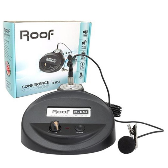 ROOF R-651 CAMİ YAKA MİKROFONU (4549)