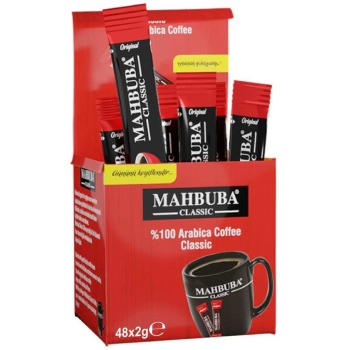 Mahbuba Coffee %100 Arabica Classic Kahve 48x2gr