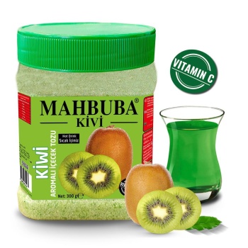 Mahbuba Kivi Aromalı Oralet Çayı İçecek Tozu 300gr Hot Drink Sıcak Tüketiniz