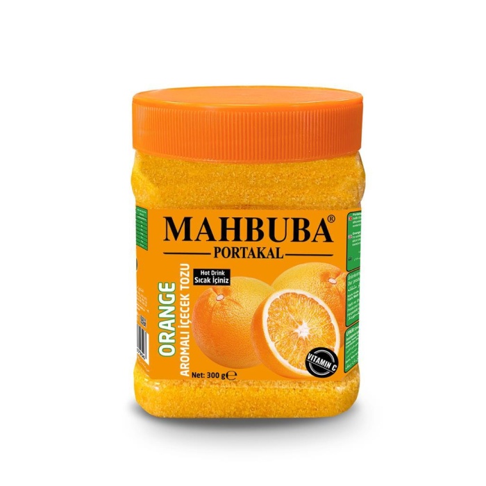 Mahbuba Portakal Aromalı Oralet Çayı İçecek Tozu 300gr Hot Drink Sıcak Tüketiniz