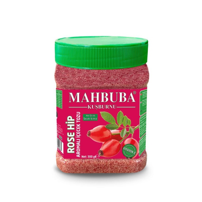 Mahbuba Kuşburnu Aromalı Oralet Çayı İçecek Tozu 300gr Hot Drink Sıcak Tüketiniz