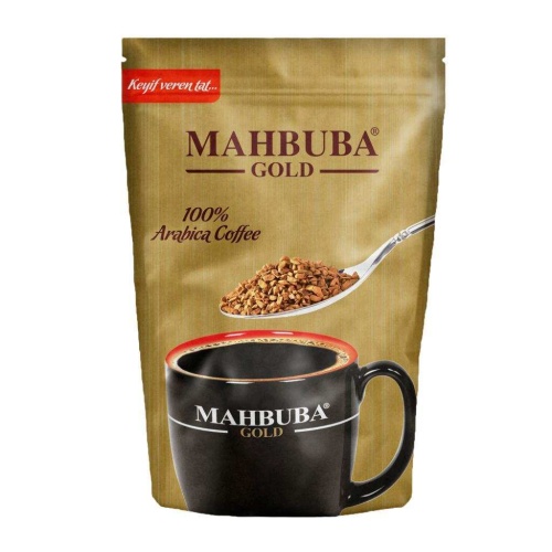 Mahbuba Coffee Çözünebilir %100 Arabica Gold Kahve Tam Kıvamında 200gr