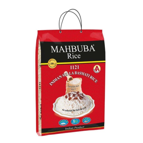 Mahbuba Rice Sella 1121 Basmati Pirinç 4,5 kg Premium Kalite
