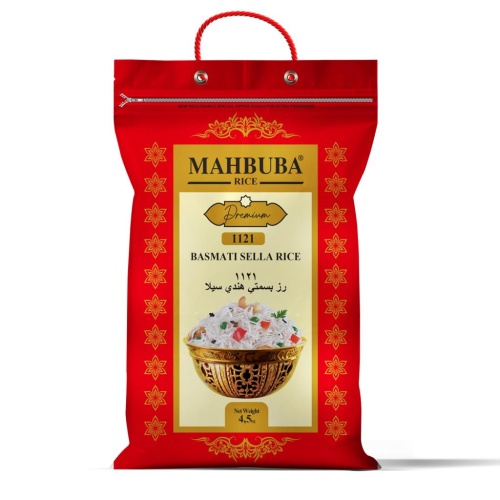 Mahbuba 1121 Premium 4,5kg Glutensiz Basmati Diyet Pirinç ( Pilav ) 4,5kg