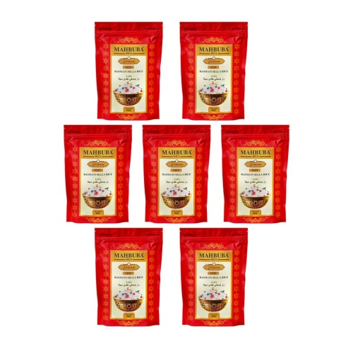 Mahbuba 1121 Premium 7x900gr Glutensiz Basmati Diyet Pirinç ( Pilav )