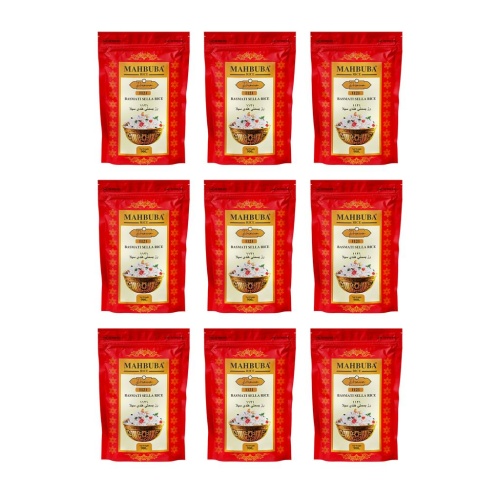 Mahbuba 1121 Premium 9x900gr Glutensiz Basmati Diyet Pirinç ( Pilav )