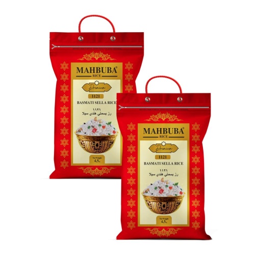 Mahbuba 1121 Premium 2x4,5kg Glutensiz Basmati Diyet Pirinç ( Pilav )