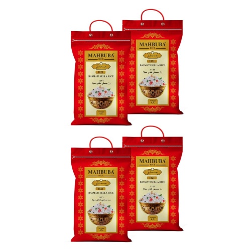 Mahbuba 1121 Premium 4x4,5kg Glutensiz Basmati Diyet Pirinç ( Pilav )