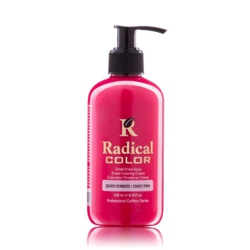 RADICAL SU BAZLI KALICI RENKLI BOYA 250ML - SEKER PEMBE