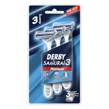DERBY SAMURAI 3 PLATINYUM 3 BICAK 3LU PAKET