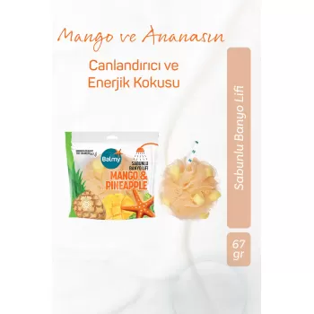 BALMY MANGO ANANAS SABUNLU BANYO LİFİ