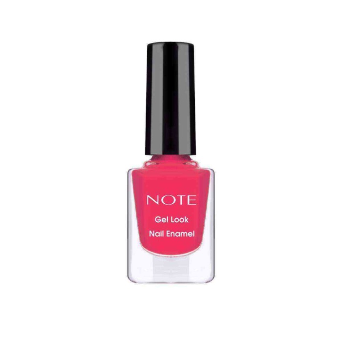 GEL LOOK NAIL ENAMEL 12 HOT PINK