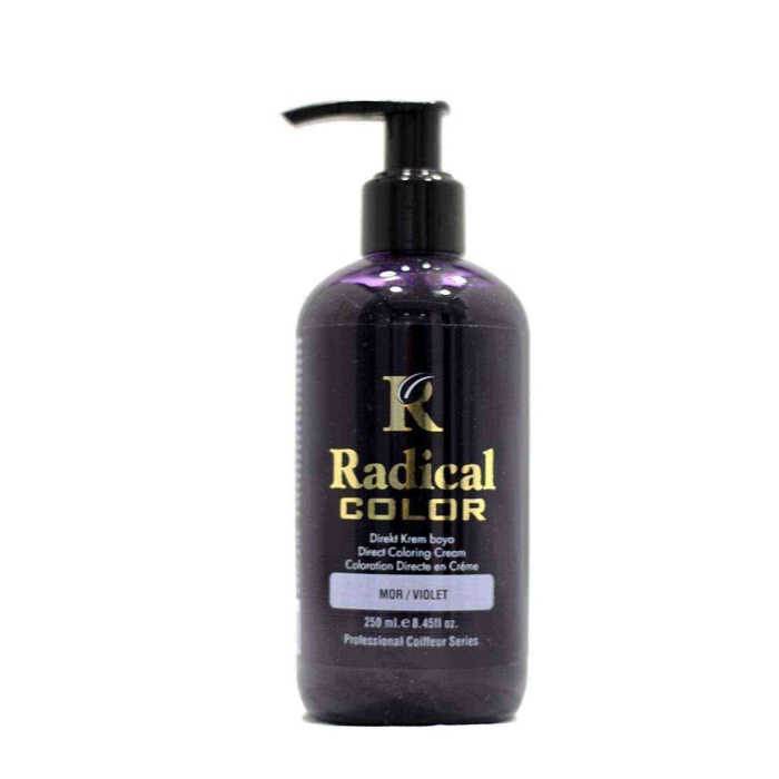 RADICAL SU BAZLI KALICI RENKLI BOYA 250ML - MOR