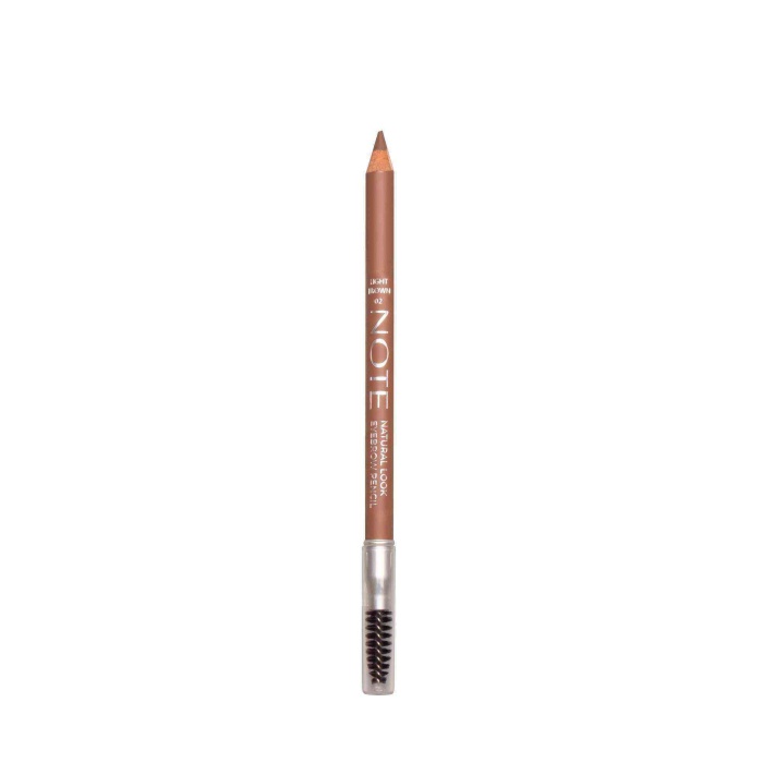 NATURAL LOOK EYEBROW PENCIL 02 LIGHT BROWN