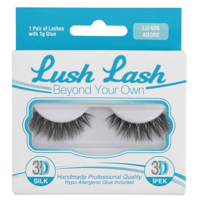 LUSH LASH 3D SILK ADORE LU-626