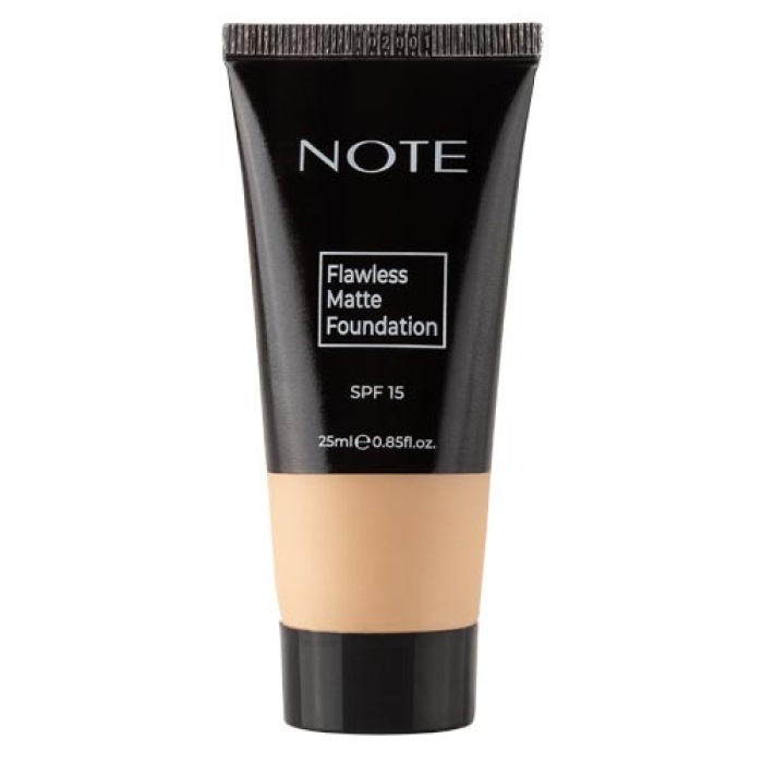 NOTE FLAWLESS MATTE FOUNDATION 04 HONEY BEIGE