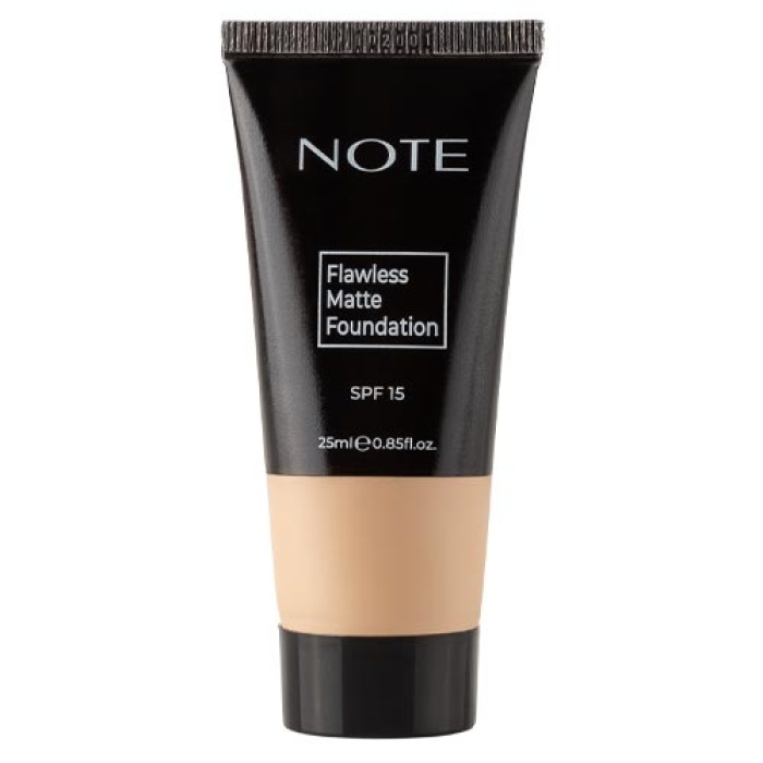 NOTE FLAWLESS MATTE FOUNDATION 06 SUNNY