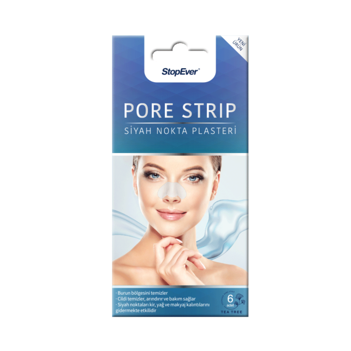 STOPEVER SIYAH NOKTA GIDERICI PLASTER KOD: PORE STRIP