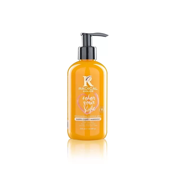RADICAL COLOR SU BAZLI RENKLI KALICI BOYA 250ML - KADİFE ÇİÇEĞİ
