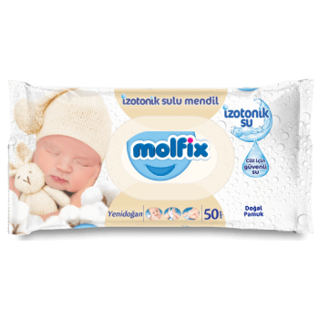 Molfix Yenidoğan  izotonik Sulu Islak Mendil Yenidoğan