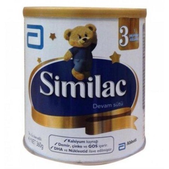 Similac 3 numara bebek devam sütü 850 Gr