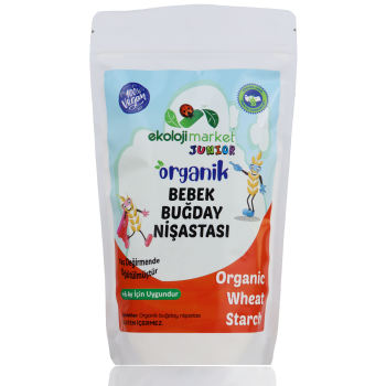 Organik Bebek Buğday Nişastası Glutensiz 250 gr (GLUTEN FREE)
