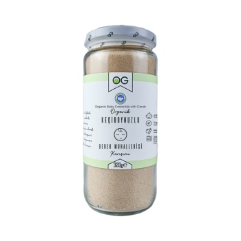 Organik Keçiboynuzlu Bebek Muhallebisi Karışımı 320 Gr +8 Ay