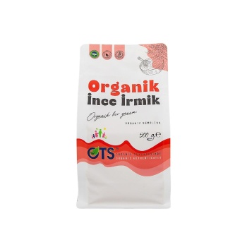Organik İnce İrmik 500 Gr