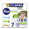 Sleepy Natural Bebek Bezi 7 Numara XXLarge 2Lİ JUMBO (20-30 Kg)