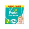 Prima Bebek Bezi Aktif Bebek 7 Beden 34 Adet XX Large Fırsat Paketi