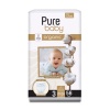 Pure Baby Organik Pamuklu Cırtlı Bez 3 Numara Midi 56 Adet