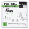 Sleepy Natural Gross Paket Bebek Bezi 3 Numara Midi 100 Adet