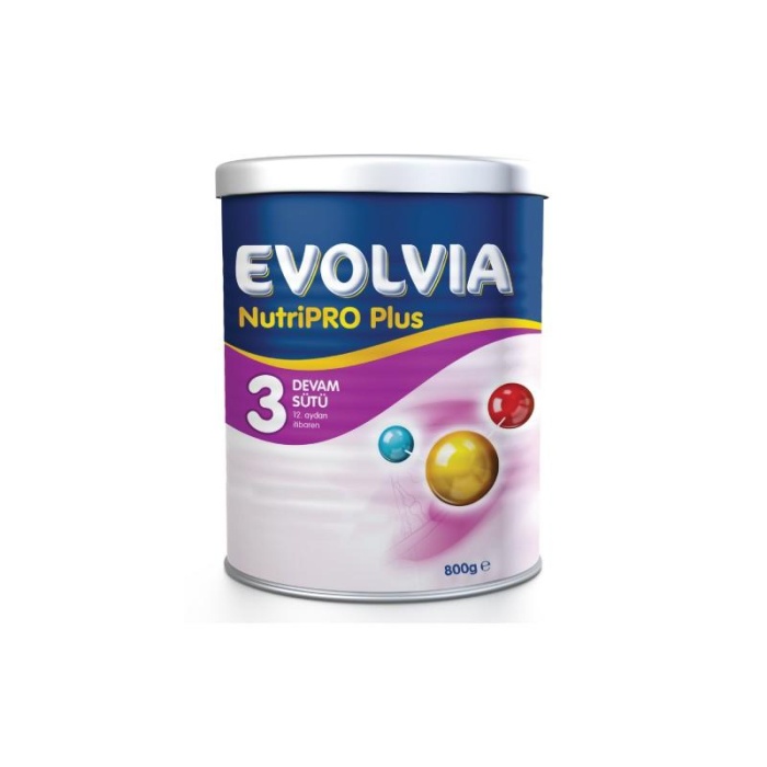 Evolvia 3 numara 800 Gr bebek sütü