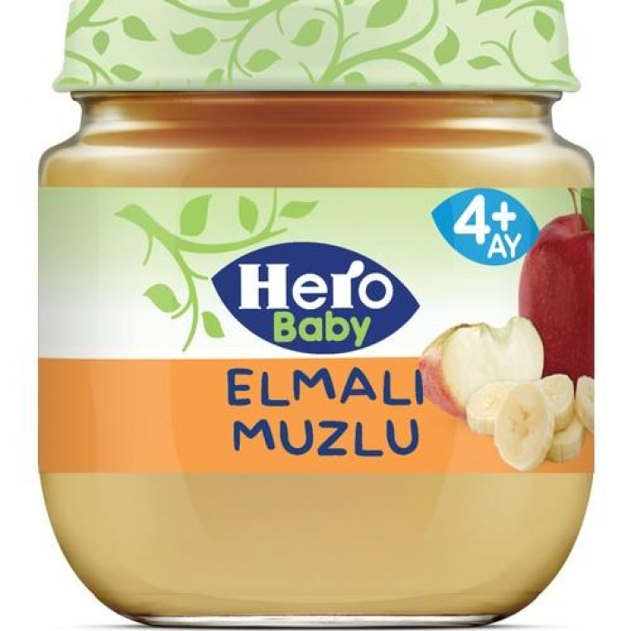 Hero Baby Elmalı Muzlu 125 gr