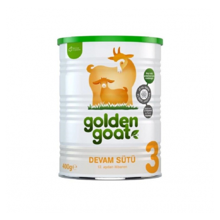 Golden Goat 3 numara keçi sütlü 400 Gr bebek sütü skt : 09/2023