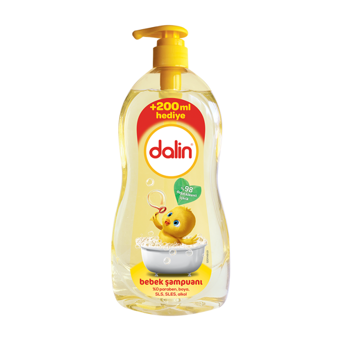 Dalin Göz Yakmayan Bebek Şampuanı 900 ml