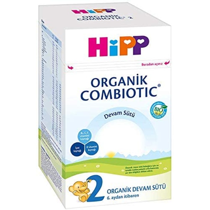Hipp 2 Organik Combiotic Devam Sütü 800 gr